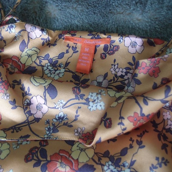 Moving Sale💫 Chelsea & Violet Mustard Gold Satin Summer Dress - Picture 5 of 6